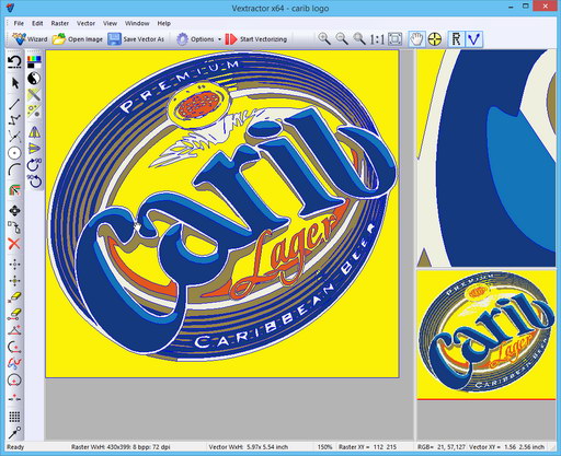 Vectorization results