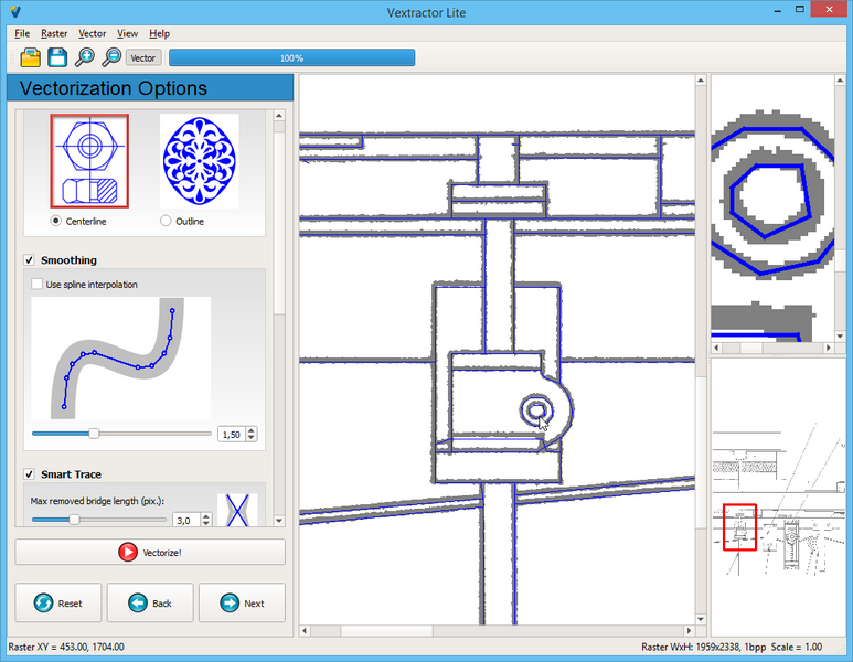 Vextractor Lite screenshot